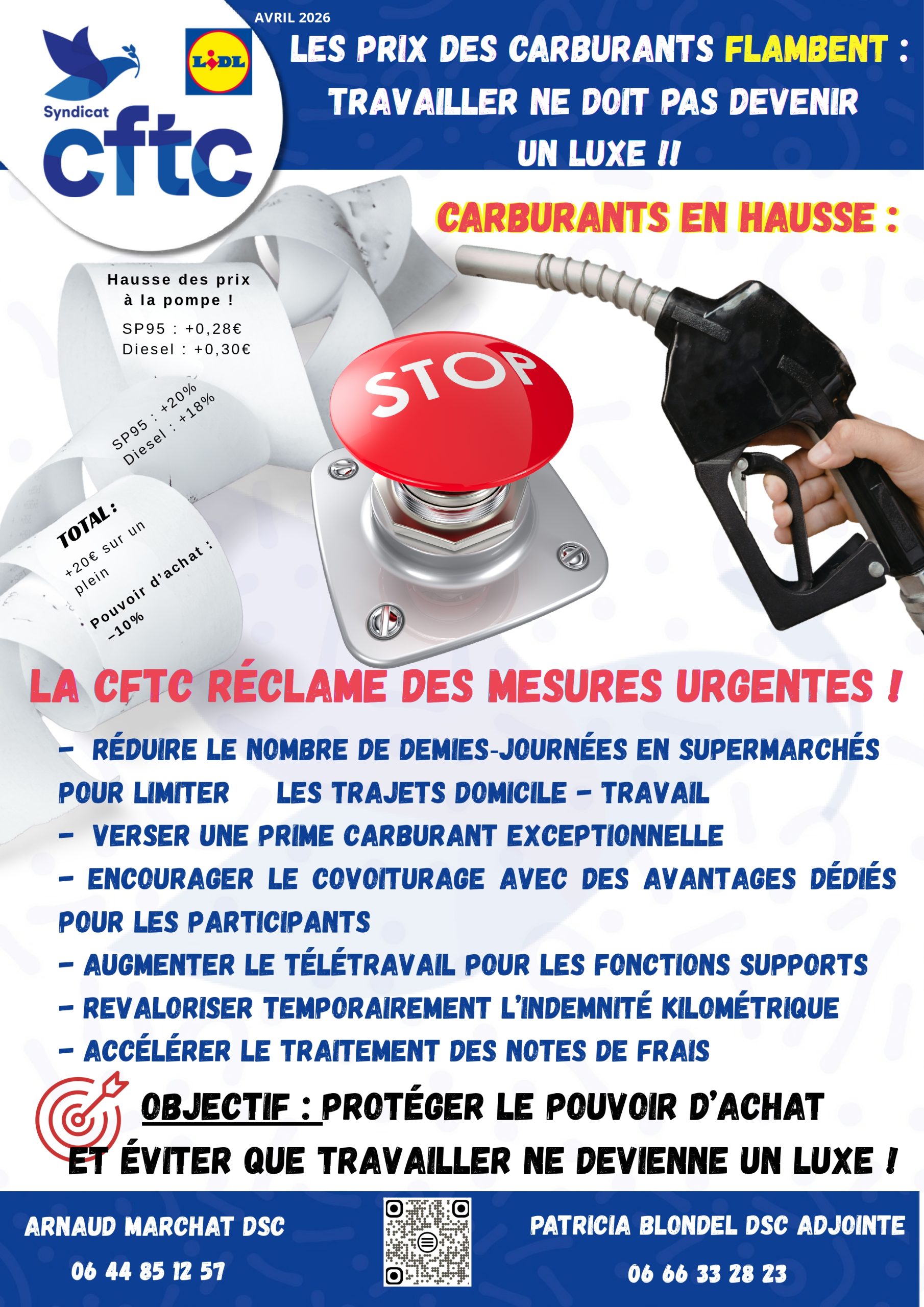 Mesure carburant LIDL
